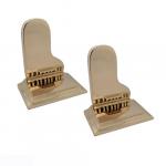 Brass Piano Bookends