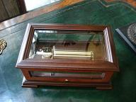 Arias from Verdi Operas in Glass and Wood  Musical Box