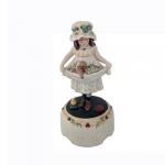 Porcelain Girl with Cat Figurine by Jan Hagara