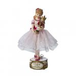 Clara with Nutcracker Musical Figurine