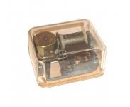 Vintage Clear Shell Japanese musical mechanism