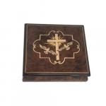 Religious Music Box with Cross 