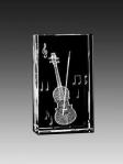 Crystal Violin Cube by Asfour 