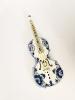 Delft Blue Porcelain Violin