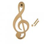 Brass G Clef Door Knocker 