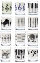 tumblers with instrument designs