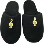 Slippers with Music Note 