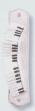 Judaica - Ceramic Mezuzah with Keyboard in Pink