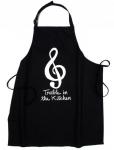 Musicians Black Apron says 