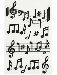 Music Note Sticker Embellishments 