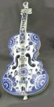 Delft Blue Porcelain Violin (Large)