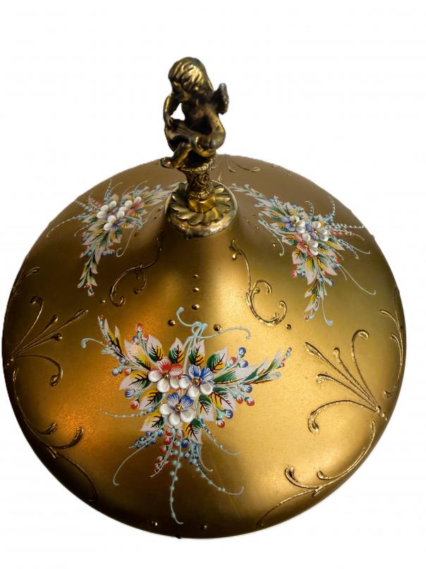 Large Gold Carousel Music Box 4
