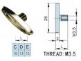 Winding Key for most contemporary 18 note mechanisms