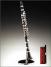 Miniature Clarinet 7 inch with stand in case