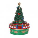 Mr Christmas Mini Musical Christmas Tree with Train
