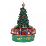 Mr Christmas Mini Musical Christmas Tree with Train