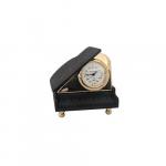Miniature Clock Baby Grand Piano in Gold or Black 1