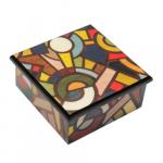 Modern Design, Multi-colored Sunburst music box