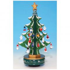 Assembled and trimmed Glitter Christmas Tree Kit
