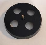 Easy Wind Up Black Plastic 4" turntable platform key