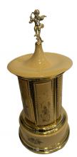Lage Reuge Polymer Carousel Mosque in Butterscotch