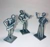 Tiny Sax, Guitar & Singer Jazz Trio in Pewter