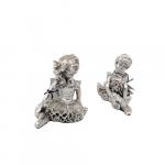 S'paliu Silver Ballerina Pair Set  1