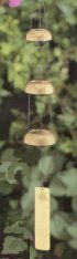 Woodstock Wind Chimes Temple Bells - Trio