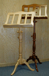 Wood and Decorative Music Stands 