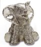 Silver Musical Figurine Elephant