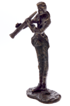 Bronze Clarinet Player