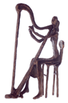 Bronze Harp