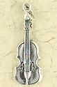 Sterling Silver Charm or Pendant Violin/Cello