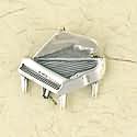 Sterling Silver Charm or Pendant Piano