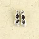 Sterling Silver Charm or Pendant Tap Shoes