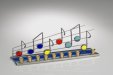 Menorah Stained Glass Musical Notes