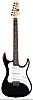 AXL -  Black Electric Guitar with Bag  (1/2 size)