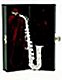 Miniature Saxophone-Silver Plated Solid Brass