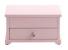 Pink wood Jewelry box with Rotating Fairy 1