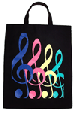 Tote Bag Colorful G-Clef