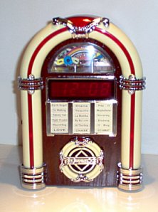 AM/FM JukeboxClock Radio