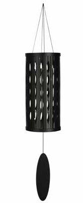 Woodstock Wind Chimes - Aloha (Black)