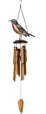 Woodstock Robin Bamboo Chime