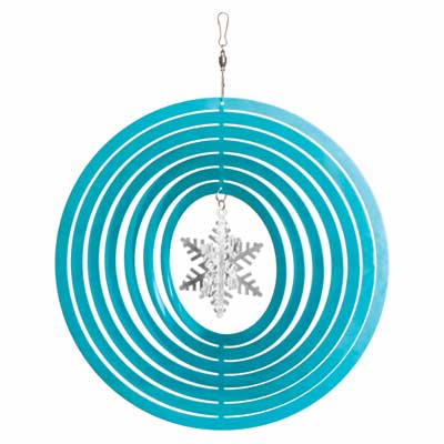 Woodstock Evolution Bell Rings SnowFlake Spinner