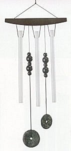 Woodstock Wind Chimes - Shangri la Frosted Glass