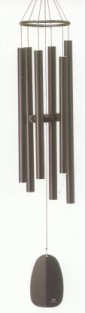 Woodstock Wind Chimes of Athena (Windsinger) Black