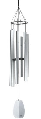 Woodstock Wind Chimes of Athena (Windsinger) Silver