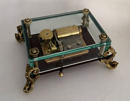 Crystal 36 note music box 