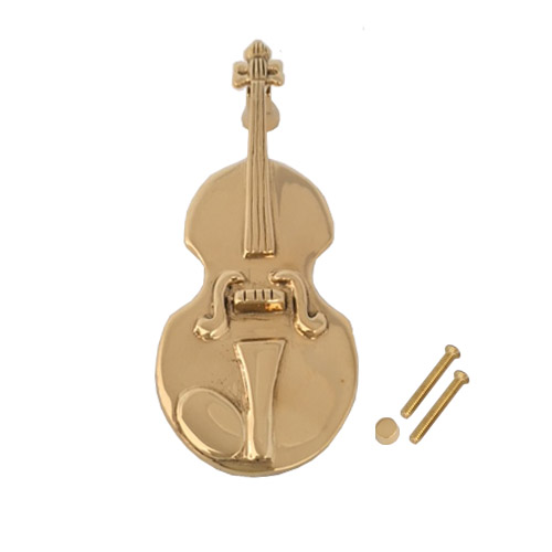 Brass Door Knocker Violin